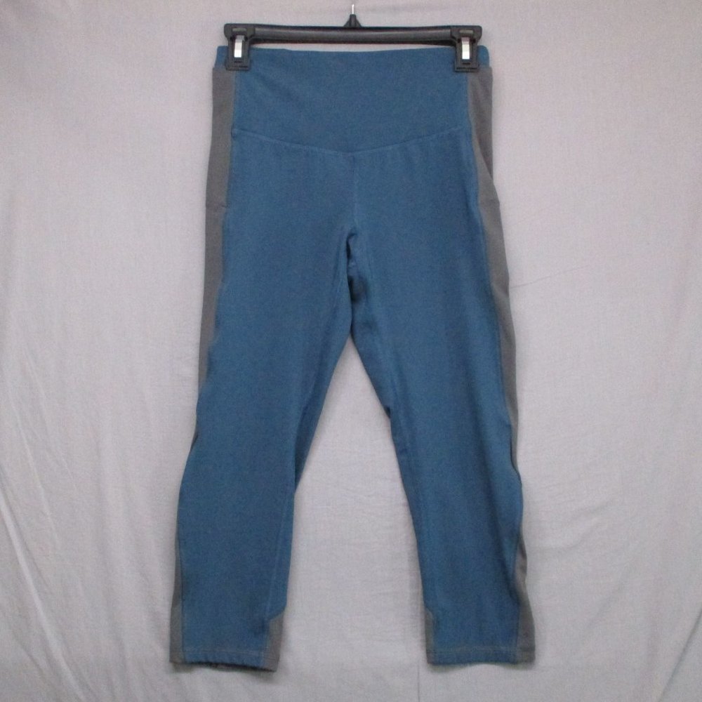 C9 Champion Cargo Capri Leggings Teal Blue & Gray Women‎ Size | S
